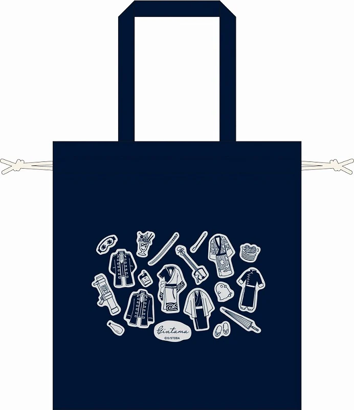 [Gintama] Drawstring Tote Bag (Outfits ver.)
