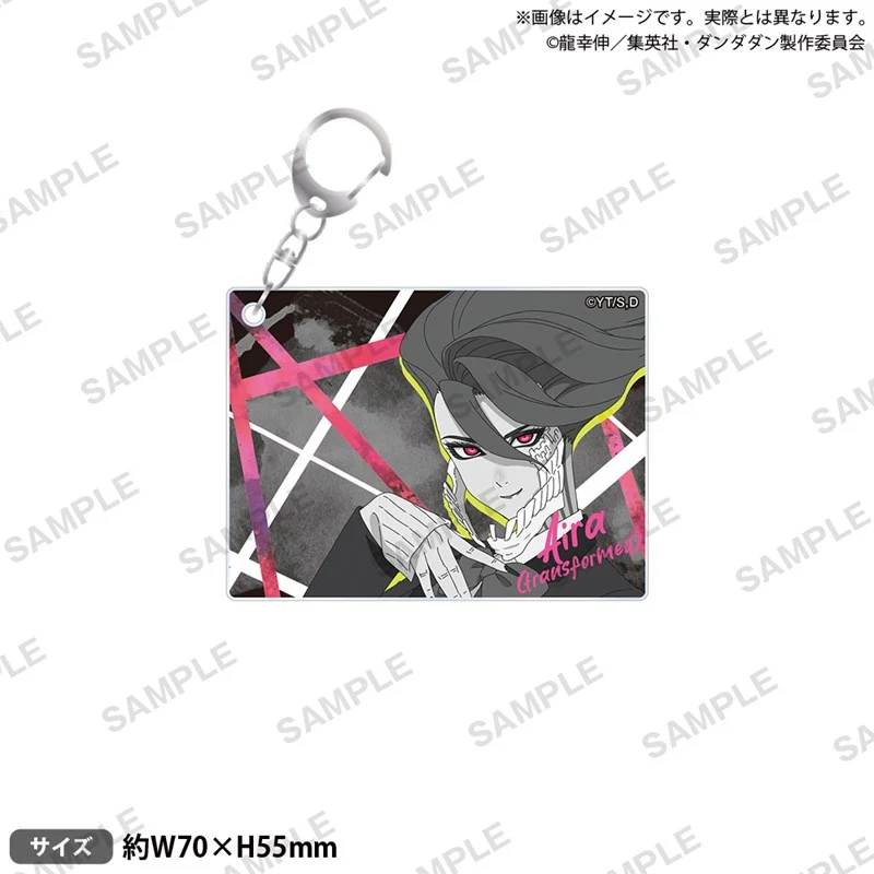 (Goods - Keychain) DAN DA DAN Acrylic Keychain Monotone Ver. / Aira