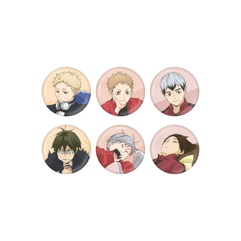 (Goods - Badge) Haikyu!! feat. Exclusive Art Trading Button Badge JF 2025 Ver. (Blind Box -Single)