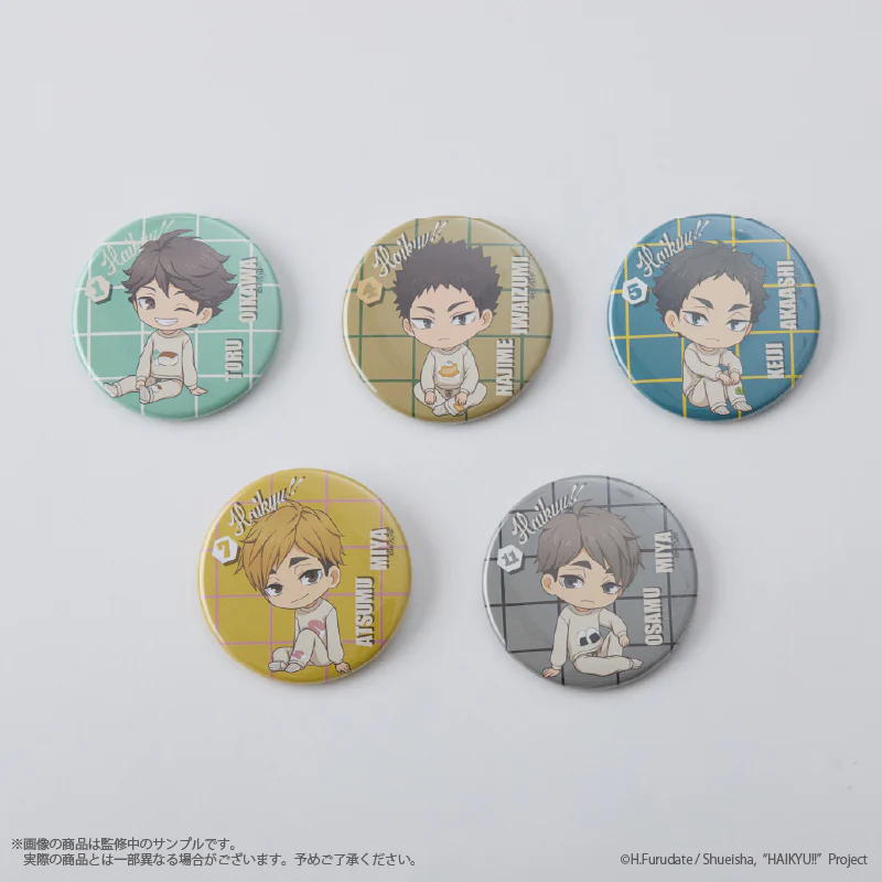 (Goods - Badge) Haikyu!! Canbadge (trading) (Blind Box -Single)