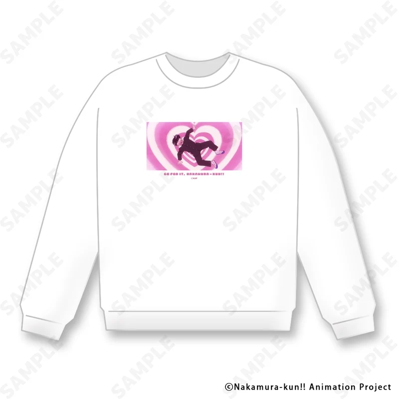 (Goods - Sweatshirt) TV Anime Go for It, Nakamura! Okuto's Sweatshirt [Y2K]