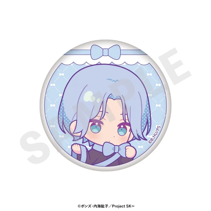 (Goods - Badge) Original TV Anime - SK8 the Infinity Chibi Ribbon Series Trading Button Badge (8 Types Total) (Blind Box -Single) - Image 3