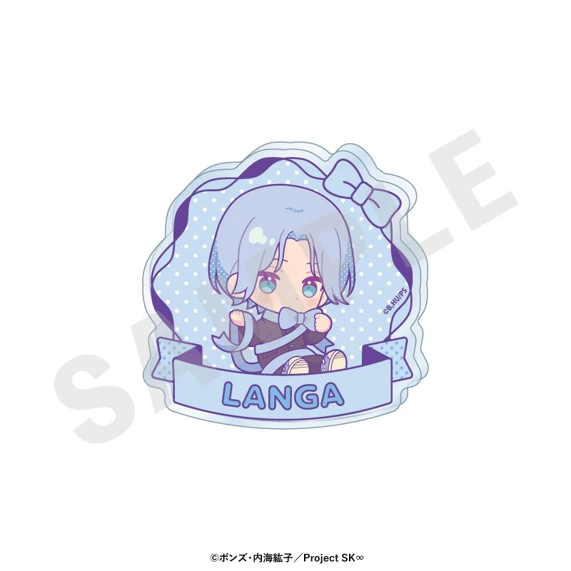 (Goods - Badge) Original TV Anime - SK8 the Infinity Chibi Ribbon Series Trading Name Badge (8 Types Total)(Blind Box -Single) - Image 3