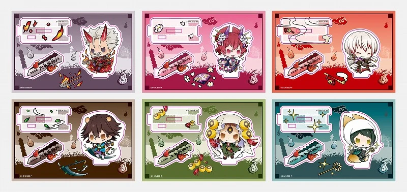(Goods - Acrylic Stand) [Bungo Stray Dogs] Hyakki Yagyo Emaki Vol.2 Connect Acrylic Stand (Blind Box -Single) - Image 2