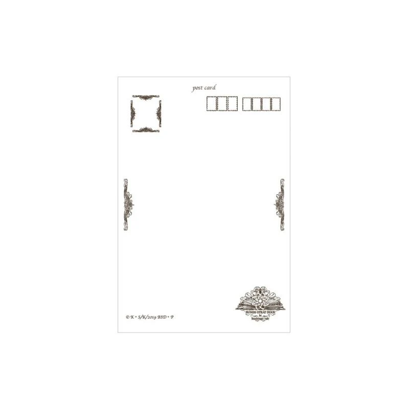 [Bungo Stray Dogs] Fictional Book Motif Postcard Atsushi Nakajima - Image 2