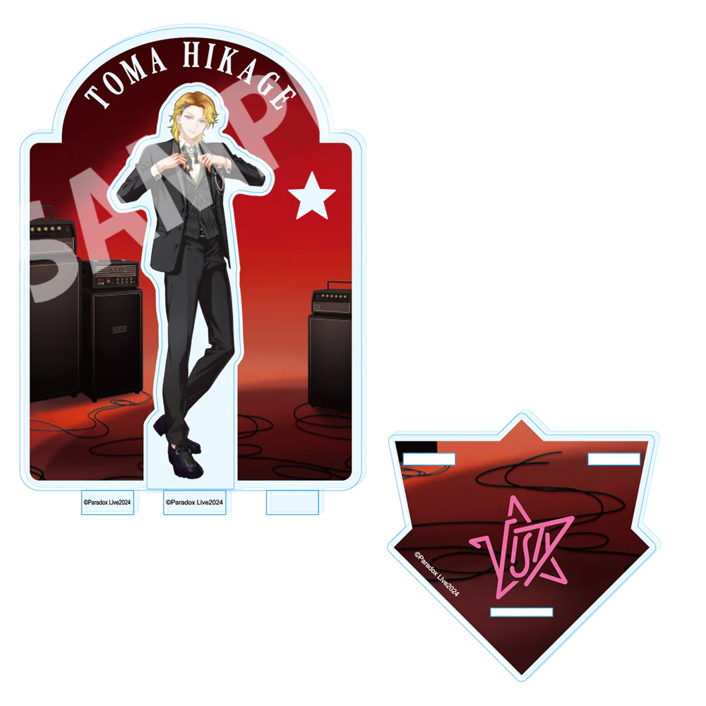 (Goods - Acrylic Stand) [Paradox Live] 4th Anniversary Acrylic Stand /Toma Hikage - Image 2