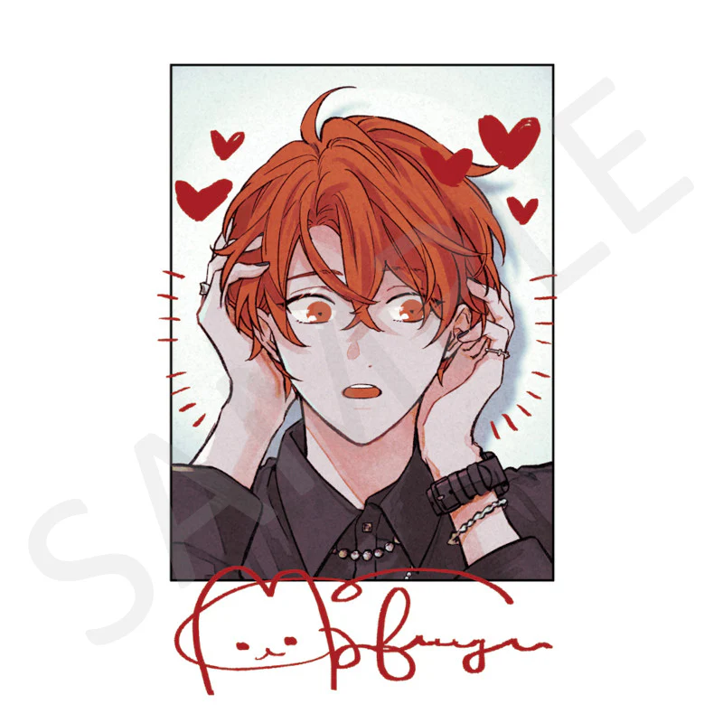 (Goods - Card) Given Cheki-Style Bromide Mafuyu