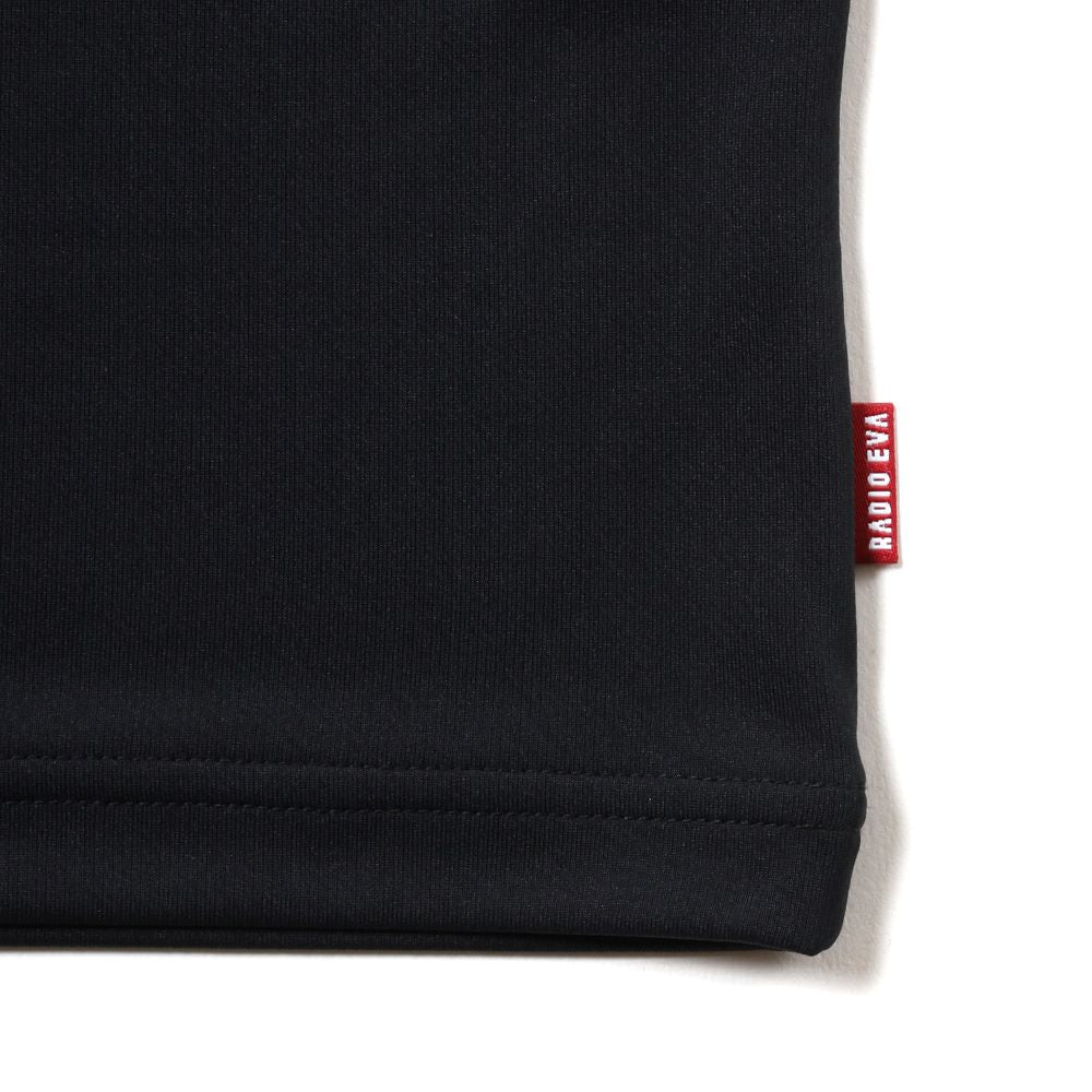 [Evangelion] RADIO EVA SPALDING EVA-01 Dry mesh T-Shirt Black×Green - Image 4