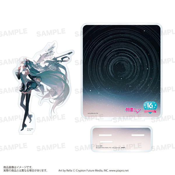 (Goods - Acrylic Stand) [Vocaloid] Hatsune Miku Happy 16th Birthday Acrylic Diorama - Image 5