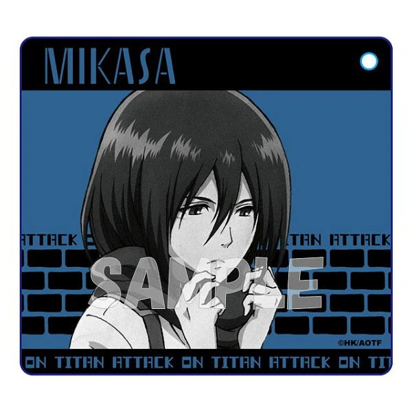 [Attack on Titan] Pikarin Keychain Mikasa Ackerman