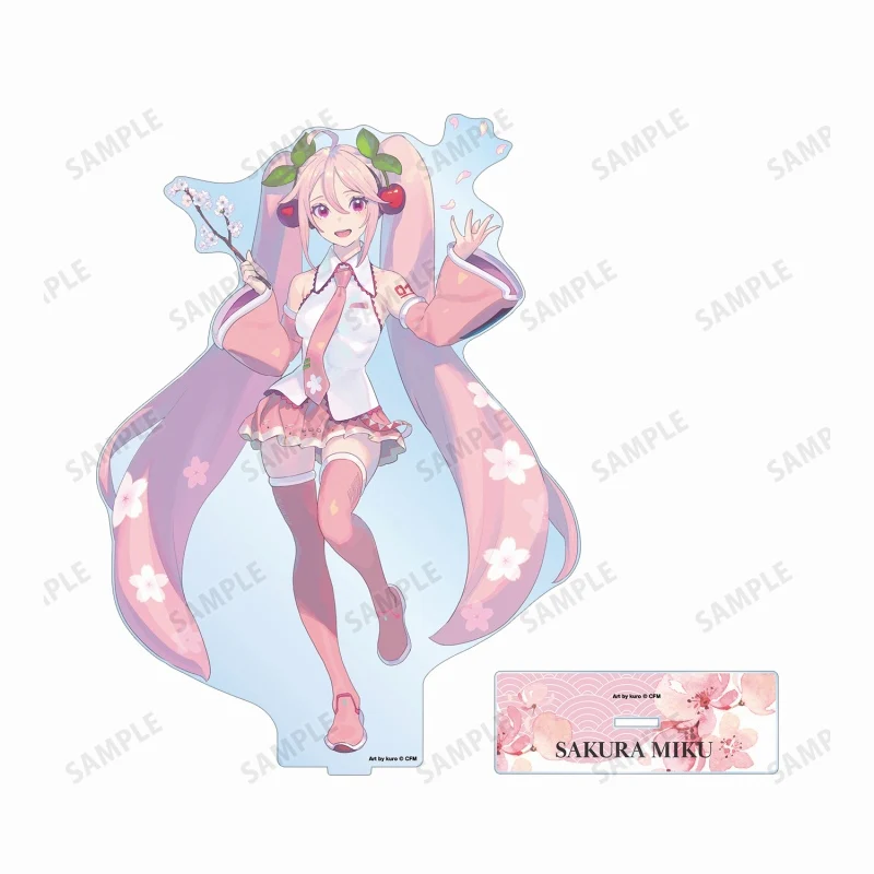 [Vocaloid] Sakura Miku Series Sakura Miku Exclusive Art by kuro 1/7 Scale BIG Acrylic Stand - Image 2