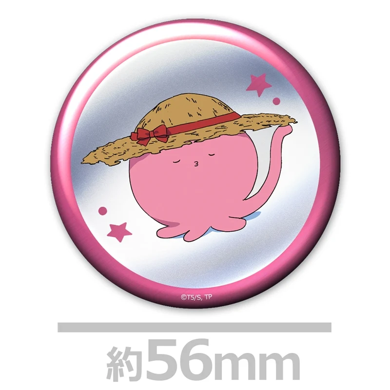(Goods - Badge) Takopi's Original Sin Metallic Button Badge Set of 2 Takopi & Shizuka - Image 2