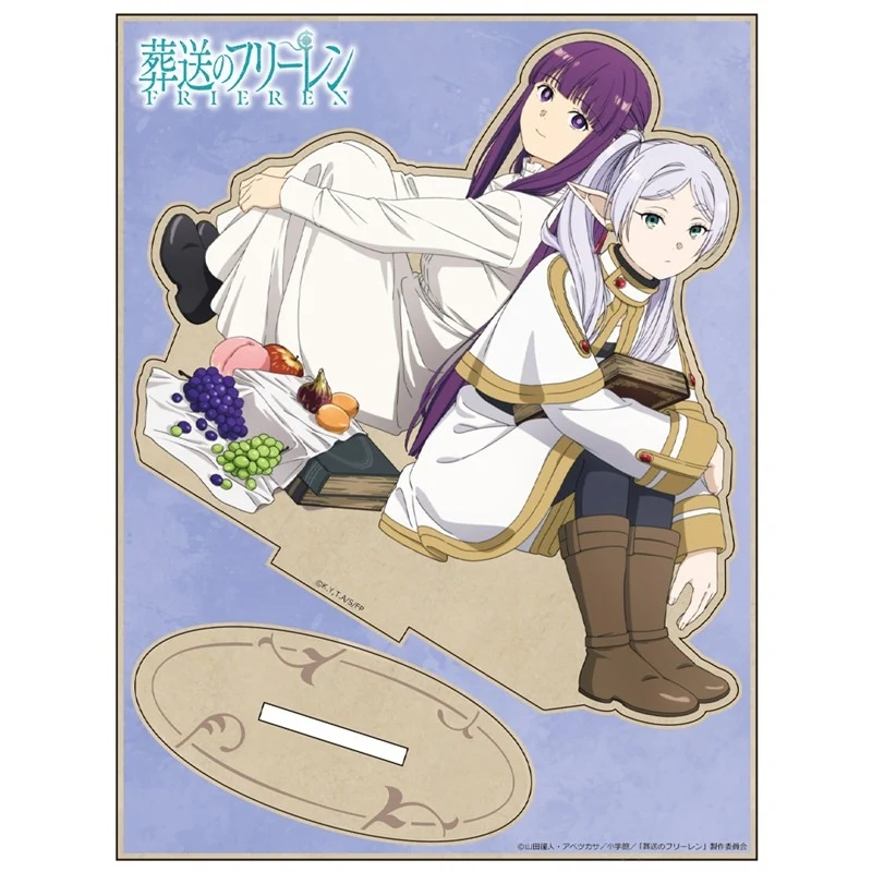 (Goods - Acrylic Stand) Frieren: Beyond Journey's End MOKU-Sta Wooden Frieren & Fern - Image 2