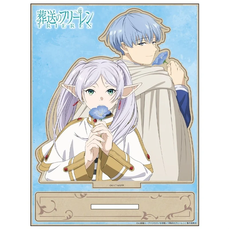 (Goods - Acrylic Stand) Frieren: Beyond Journey's End MOKU-Sta Wooden Frieren & Himmel - Image 2