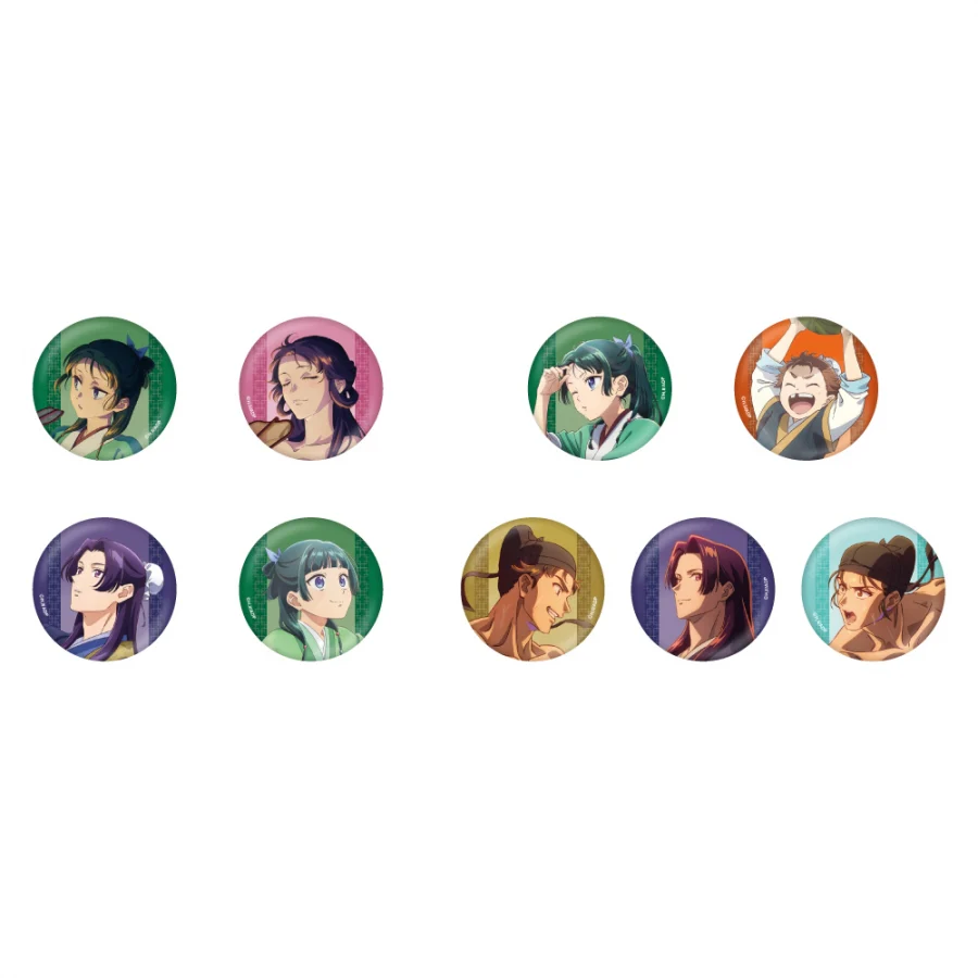 (Goods - Badge) The Apothecary Diaries Button Badge Set (Fireflies) - Image 3