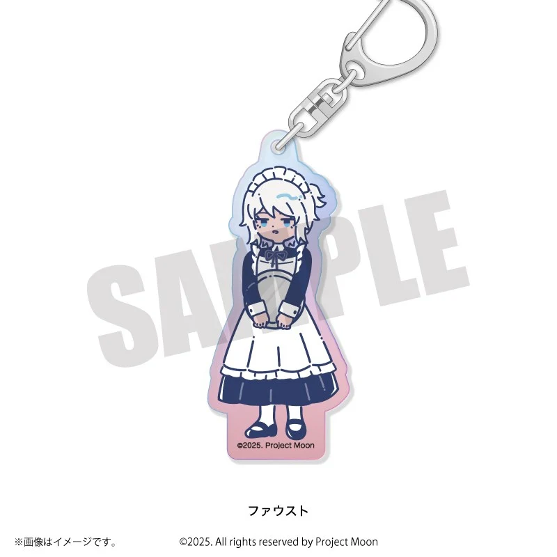 (Goods - Keychain) Limbus Company Retro Pop Iridescent Acrylic Keychain Faust