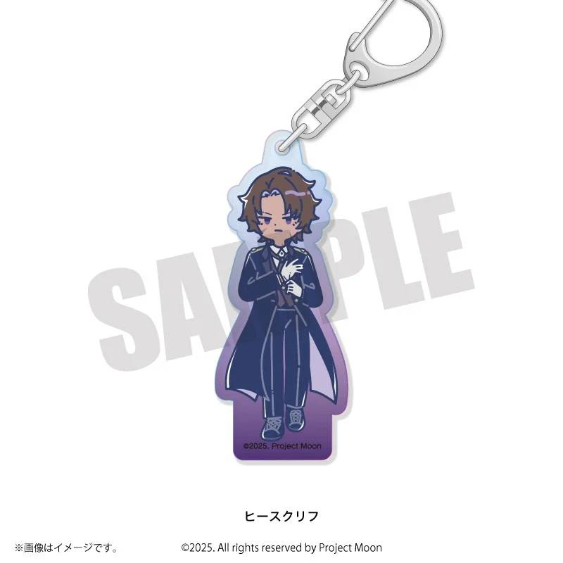 (Goods - Keychain) Limbus Company Retro Pop Iridescent Acrylic Keychain Heathcliff