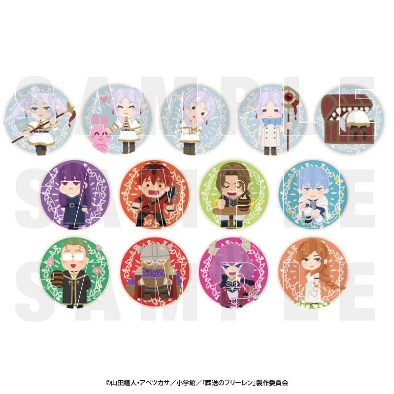 (Goods - Badges) Frieren Irasutoya Badge (Blind Box -Single)