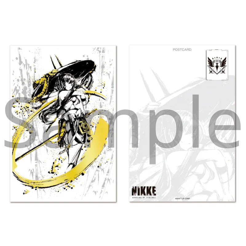 (Goods - Postcard) GODDESS OF VICTORY: NIKKE Ink Painting Postcard - Image 4