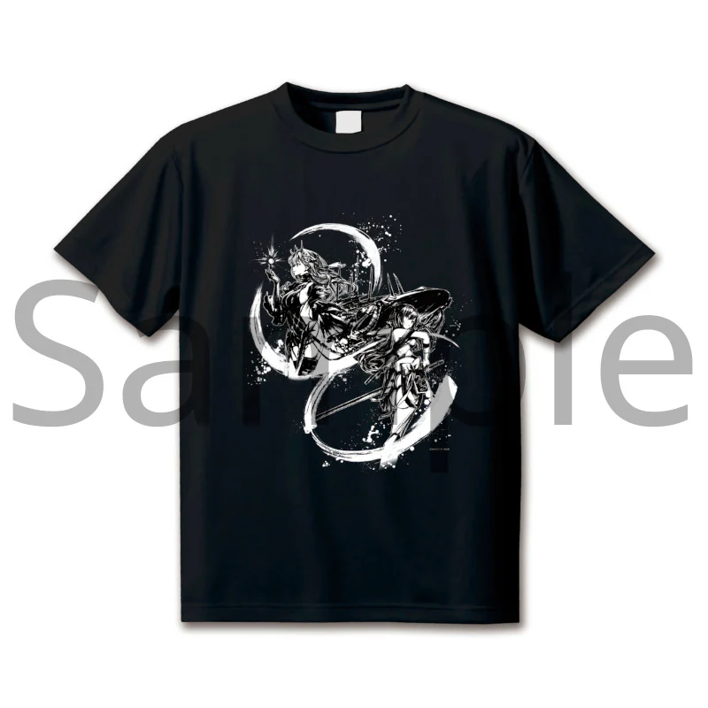 (Goods - Apparel) GODDESS OF VICTORY: NIKKE Ink Painitng T-Shirt XL - Image 3