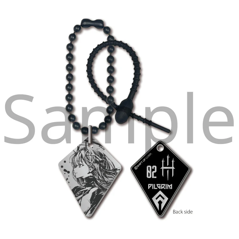 (Goods - Keychain) GODDESS OF VICTORY: NIKKE Ink Painting Metal Charm - Image 2