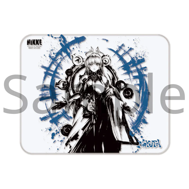 (Goods - Mousepad) GODDESS OF VICTORY: NIKKE Ink Painting Glass Mouse Pad