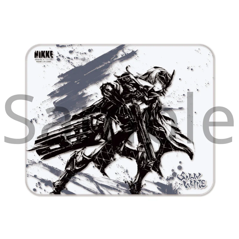 (Goods - Mousepad) GODDESS OF VICTORY: NIKKE Ink Painting Glass Mouse Pad - Image 3
