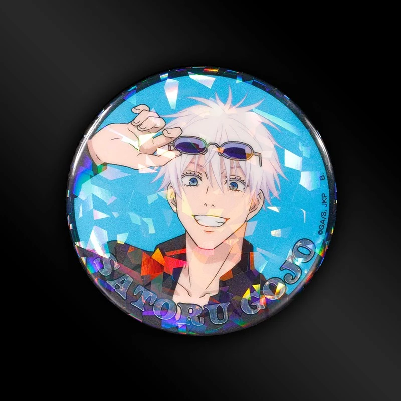 (Goods - Badge) Jujutsu Kaisen Holographic Button Badge (feat. Exclusive Art) (Blind Box -Single) - Image 2