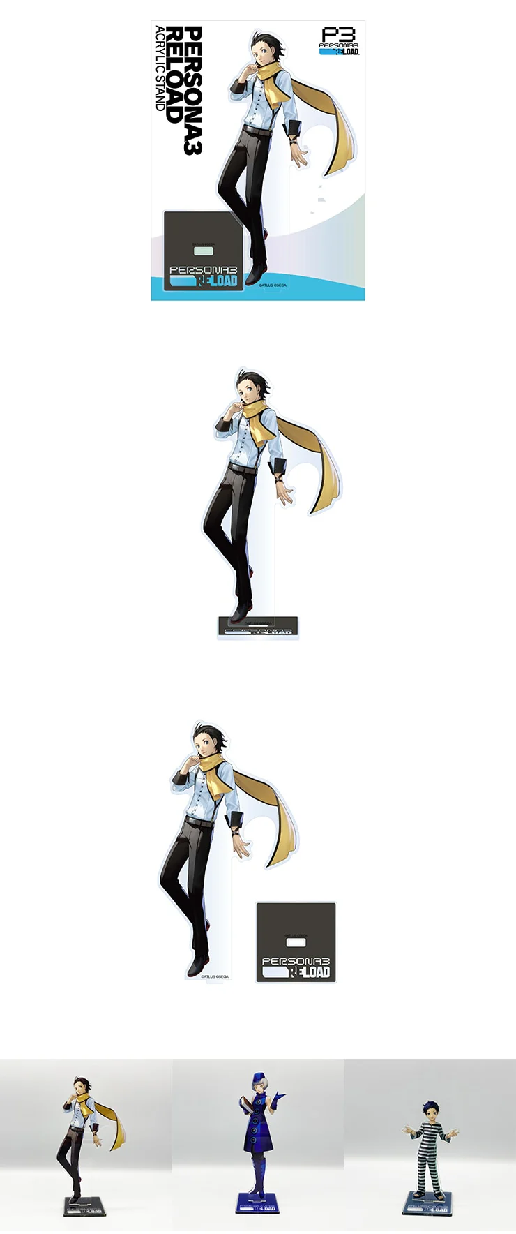 (Goods - Acrylic Stand) Persona 3 Reload Acrylic Stand (Ryoji Mochizuki) - Image 2