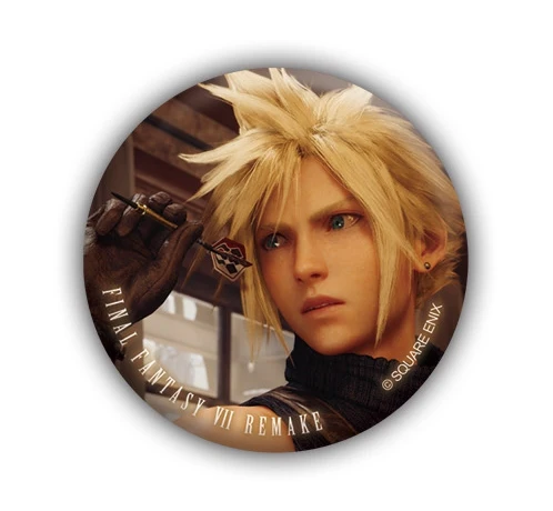 [Final Fantasy] Button Badge Collection Cloud Strife vol. 1 (Blind Box -Single) - Image 2