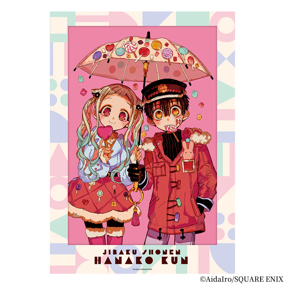 (Goods - Artboard) Toilet-bound Hanako-kun Art Board Sharing an Umbrella