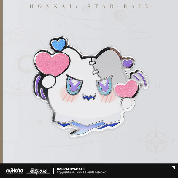 [Honkai: Star Rail] Woo-Woo Series Metal Badge / Heart