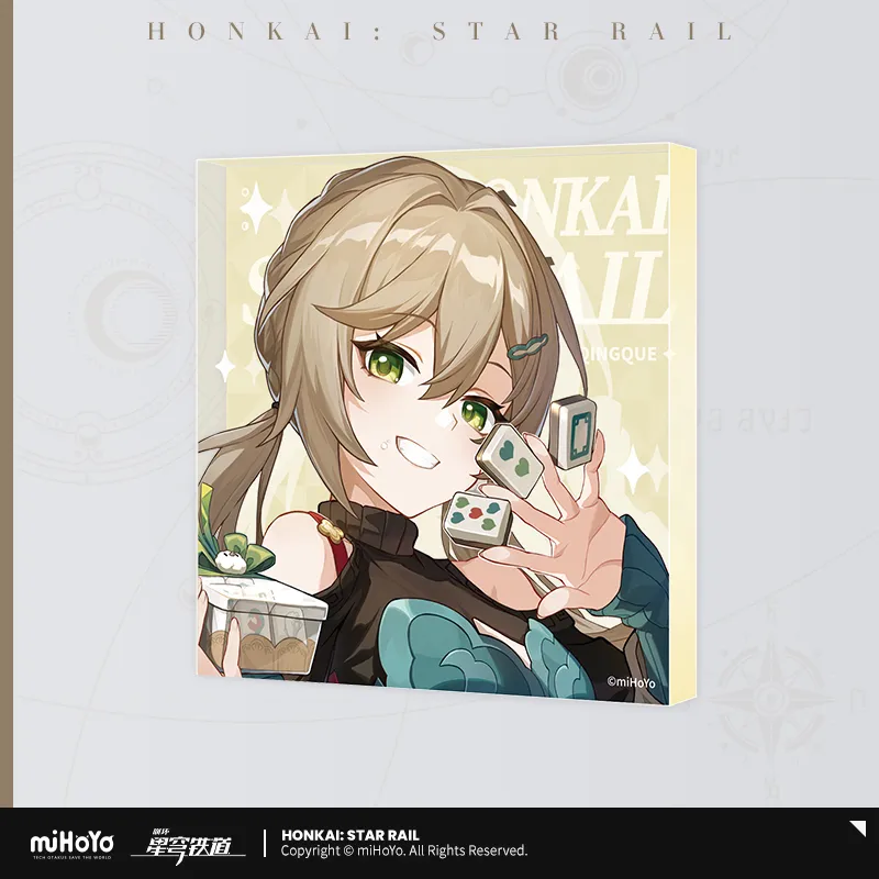 [Honkai: Star Rail] Universe Candy House Acrylic Block Qingque