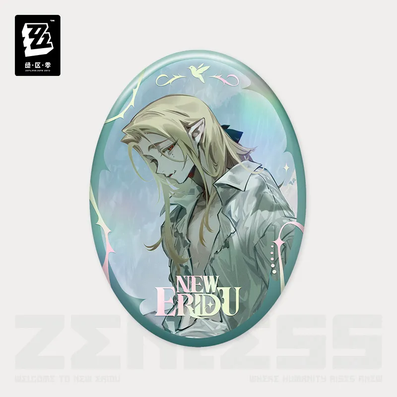 (Goods - Badge) Zenless Zone Zero Harmony Frequency Button Badge Hugo Vlad