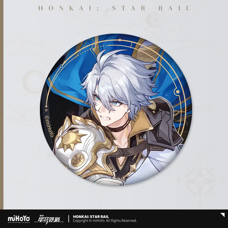 (Goods - Badge) Honkai: Star Rail Interstellar Invitation Button Badge Phainon