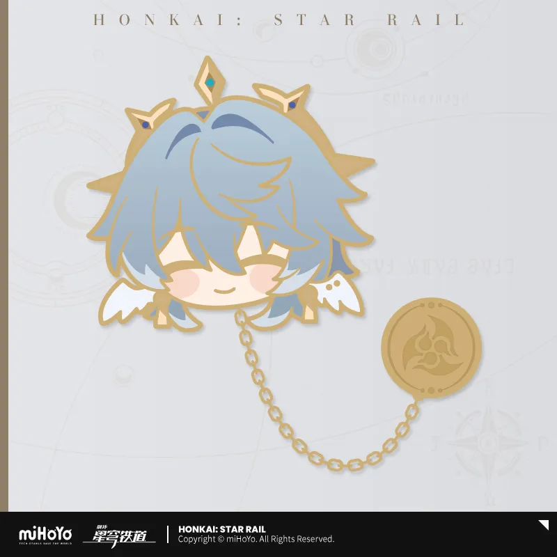 (Goods - Badge) Honkai: Star Rail Pom Pom Exhibition Pin Badge Sunday