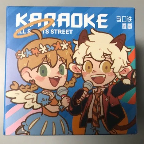 [All Saints Street] Karaoke Series Trading Button Badge (Blind Box -Single)