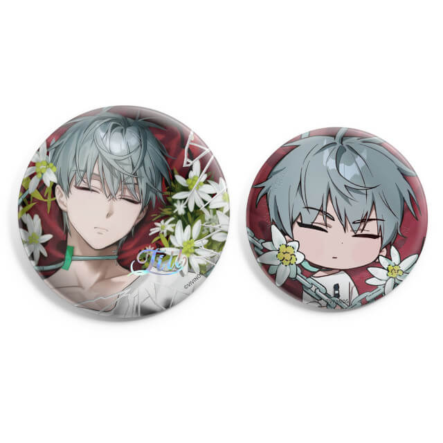 (Goods - Badge Set) Alien Stage Drowing Bloom Badge Set Till