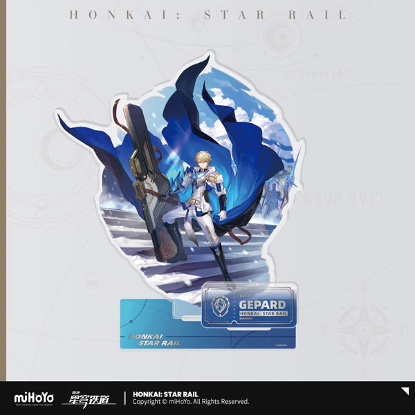 (Goods - Acrylic Stand) [Honkai: Star Rail] Standing Series Acrylic Stand /Gepard