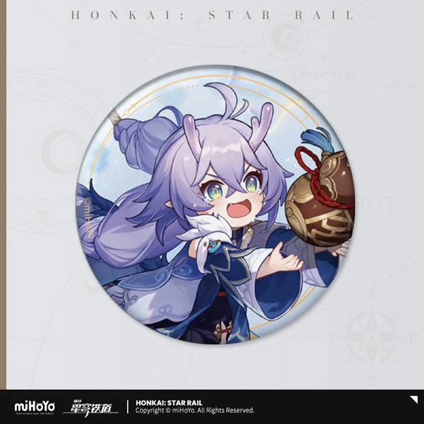 [Honkai: Star Rail] Invitation of the Stars Series Button Badge / Bailu