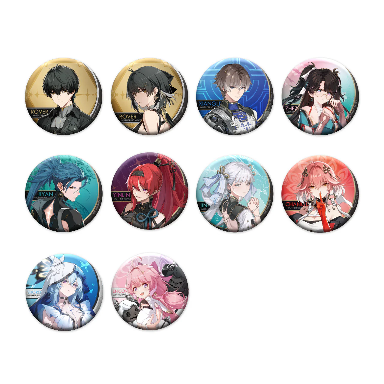 [Wuthering Waves] Resonator Theme Reflector Button Badge Yinlin - Image 2