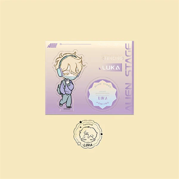 (Goods - Acrylic Stand) Alien Stage Love Series Acrylic Stamp Stand Luka